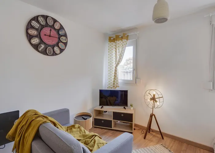 شقة Chic Avec Parking Au Centre-ville روان